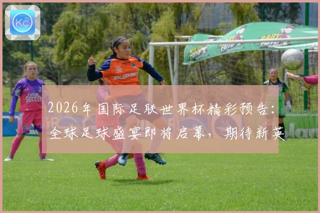 2026年国际足联世界杯精彩预告：全球足球盛宴即将启幕，期待新英雄崛起